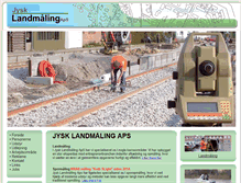 Tablet Screenshot of jysklandmaaling.dk